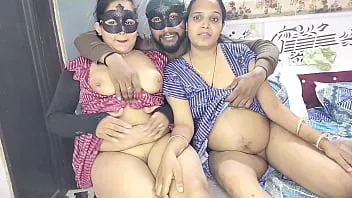 Xxx Threesome Auntyhotxxx Fucking Of Cheerful Devranijethani